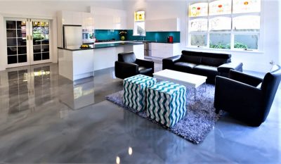 Excellent customer service along with stunning epoxy flooring can produce high customer ratings. 